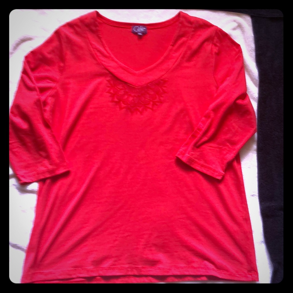 Bright Red Top